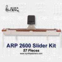 ARP 2600 Slider Kit - With Black Knobs