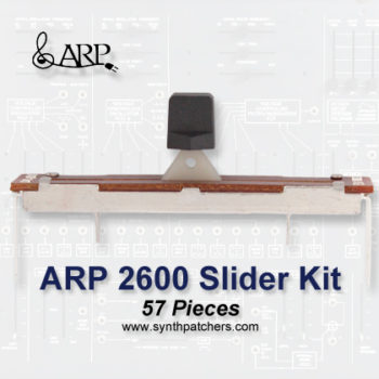 ARP 2600 Slider Kit - With Black Knobs